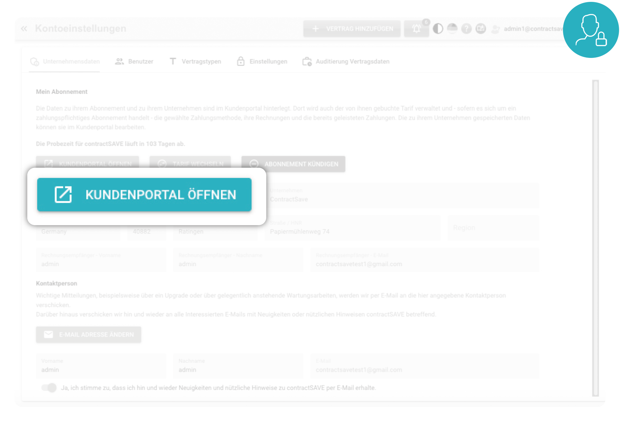 ContractSilo Dashboard